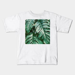 Green Palm Tree Kids T-Shirt
